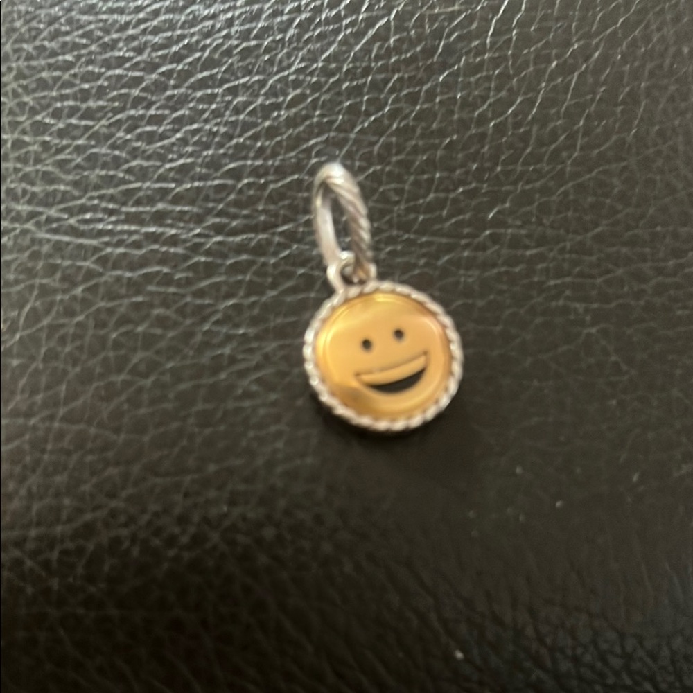 Brighton Gold Smiley Face Necklace